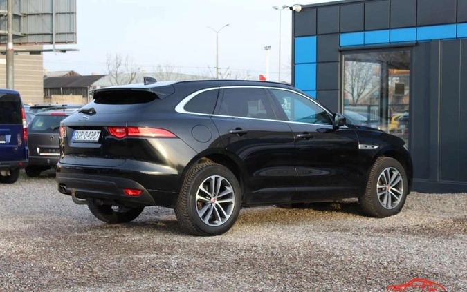 Jaguar F-Pace cena 99900 przebieg: 175530, rok produkcji 2017 z Wągrowiec małe 172